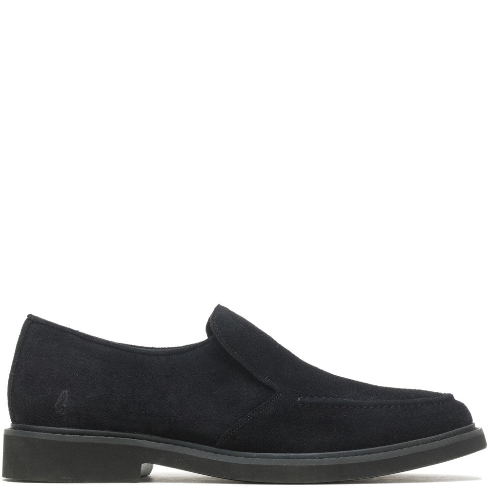 Slip On Mens Summer Black Hush Puppies Earl Shoe