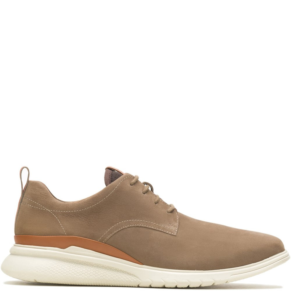 Mens Formal Lace Up Shoes Khaki Hush Puppies Advance Shoe