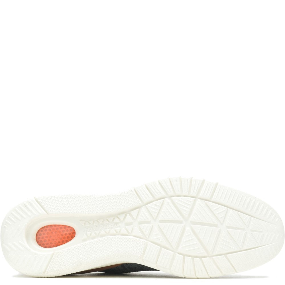 Mens Formal Slip On Shoes Navy Hush Puppies Advance Shoe
