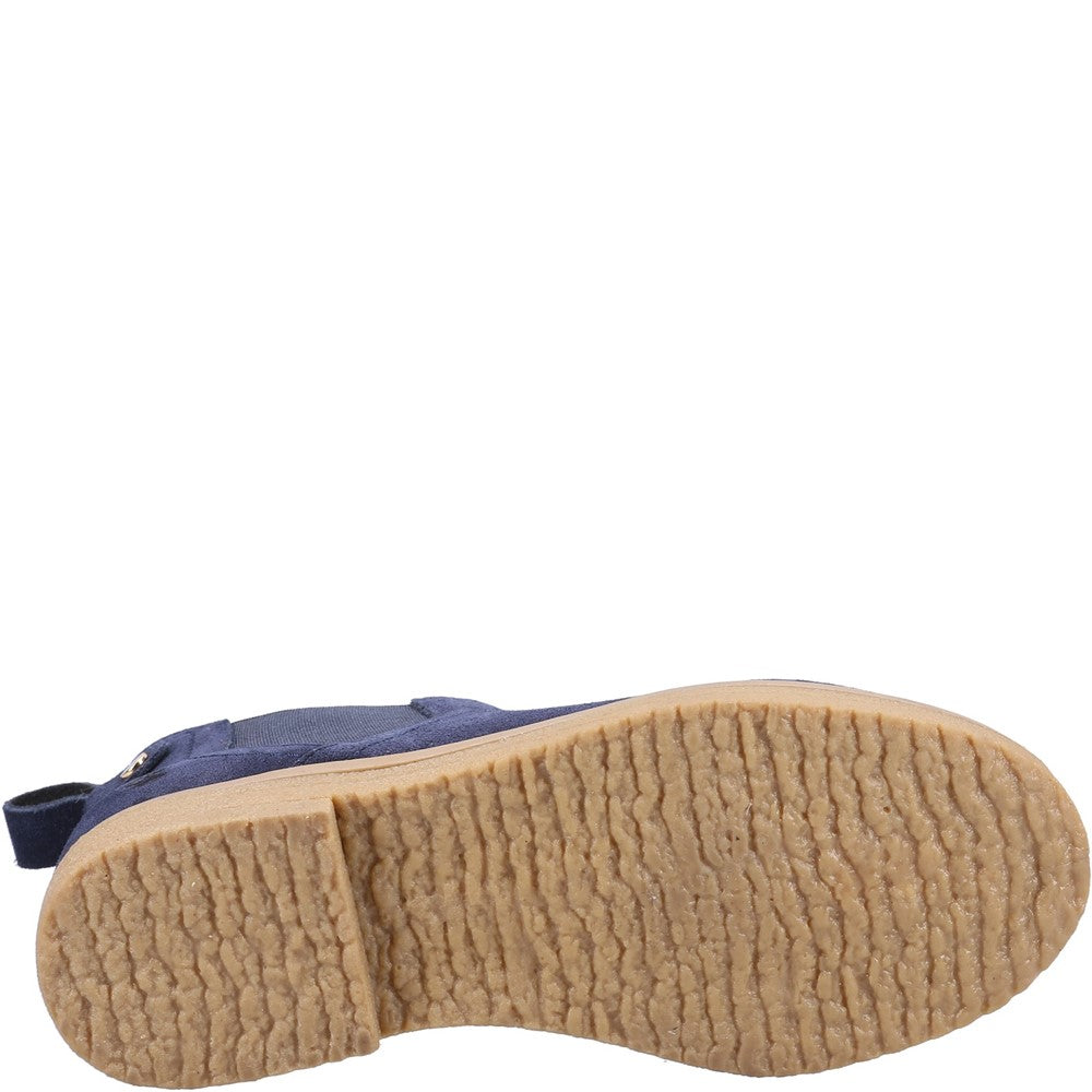 Girls Boots Navy Hush Puppies Mini Maddy Boot