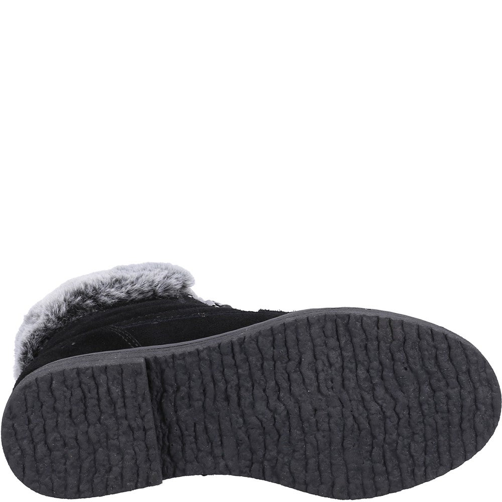 Girls Boots Black Hush Puppies Mini Florence