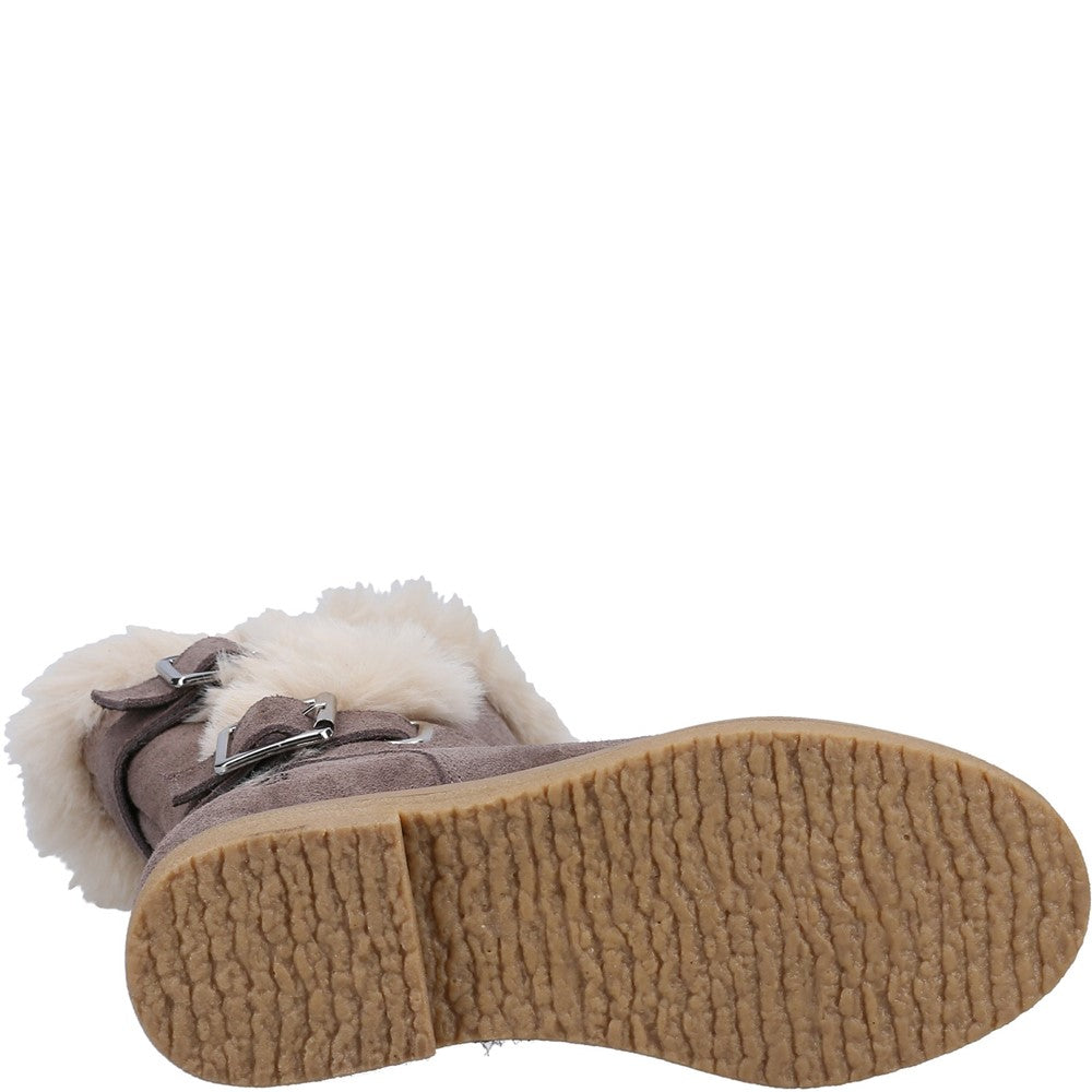 Girls Boots Grey Hush Puppies Mini Megan Boot