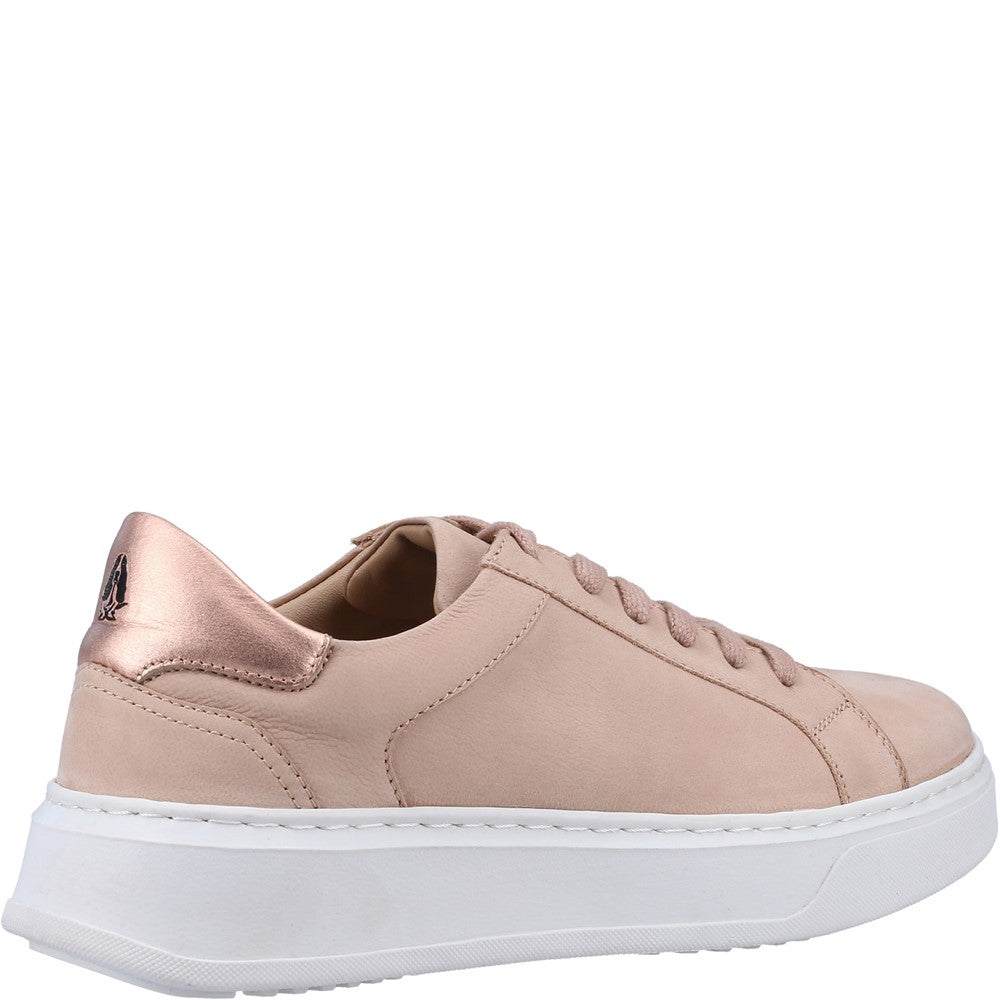 Ladies Sports Blush Hush Puppies Camille Lace Cupsole