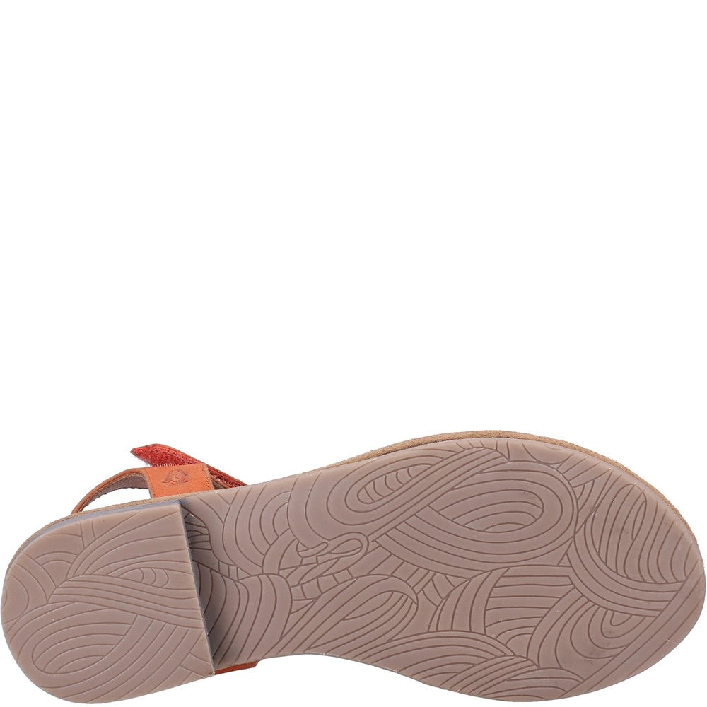 Sandal Ladies Summer Orange Hush Puppies Annabelle Sandal