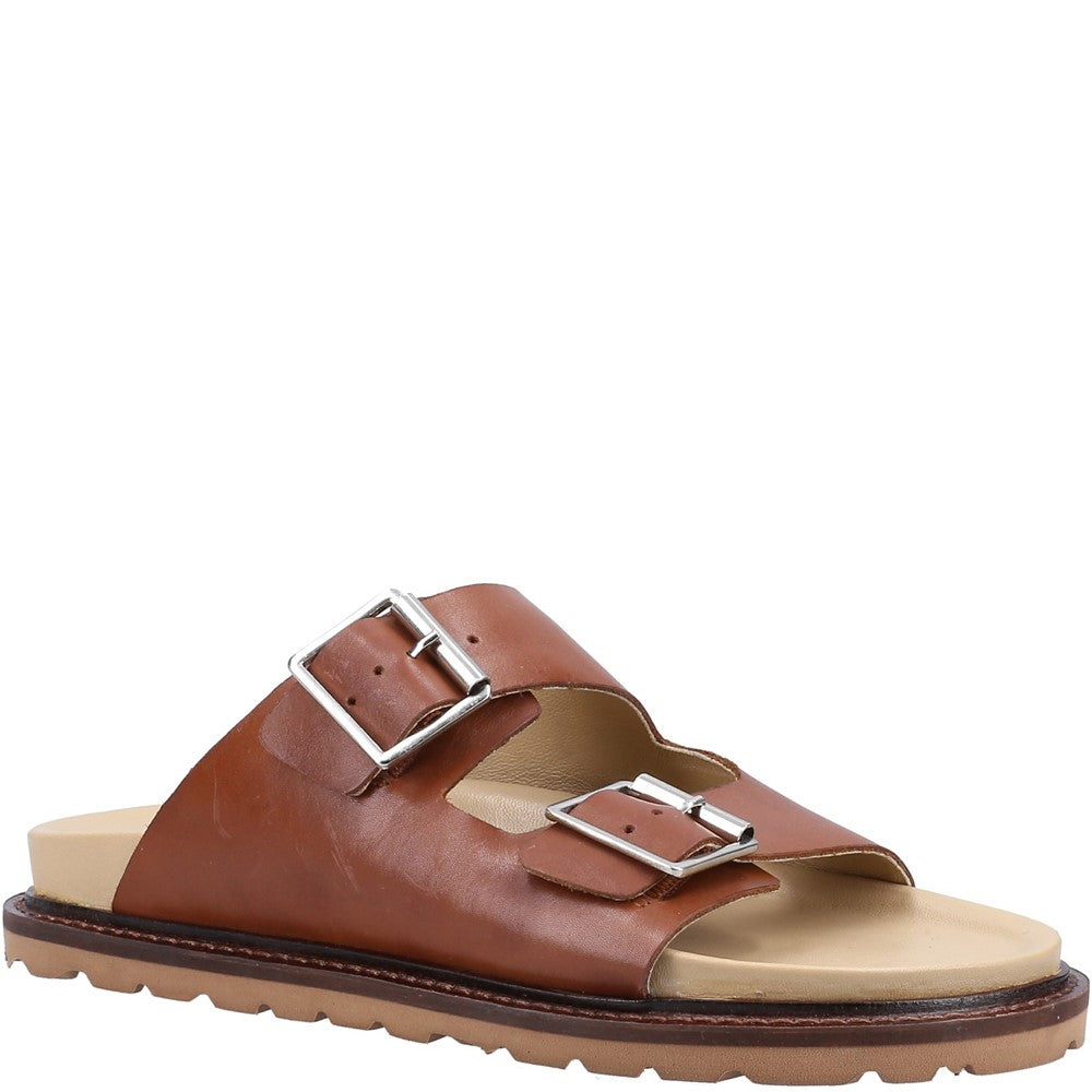 Sandal Ladies Summer Brown Hush Puppies Blakely Mule Sandal