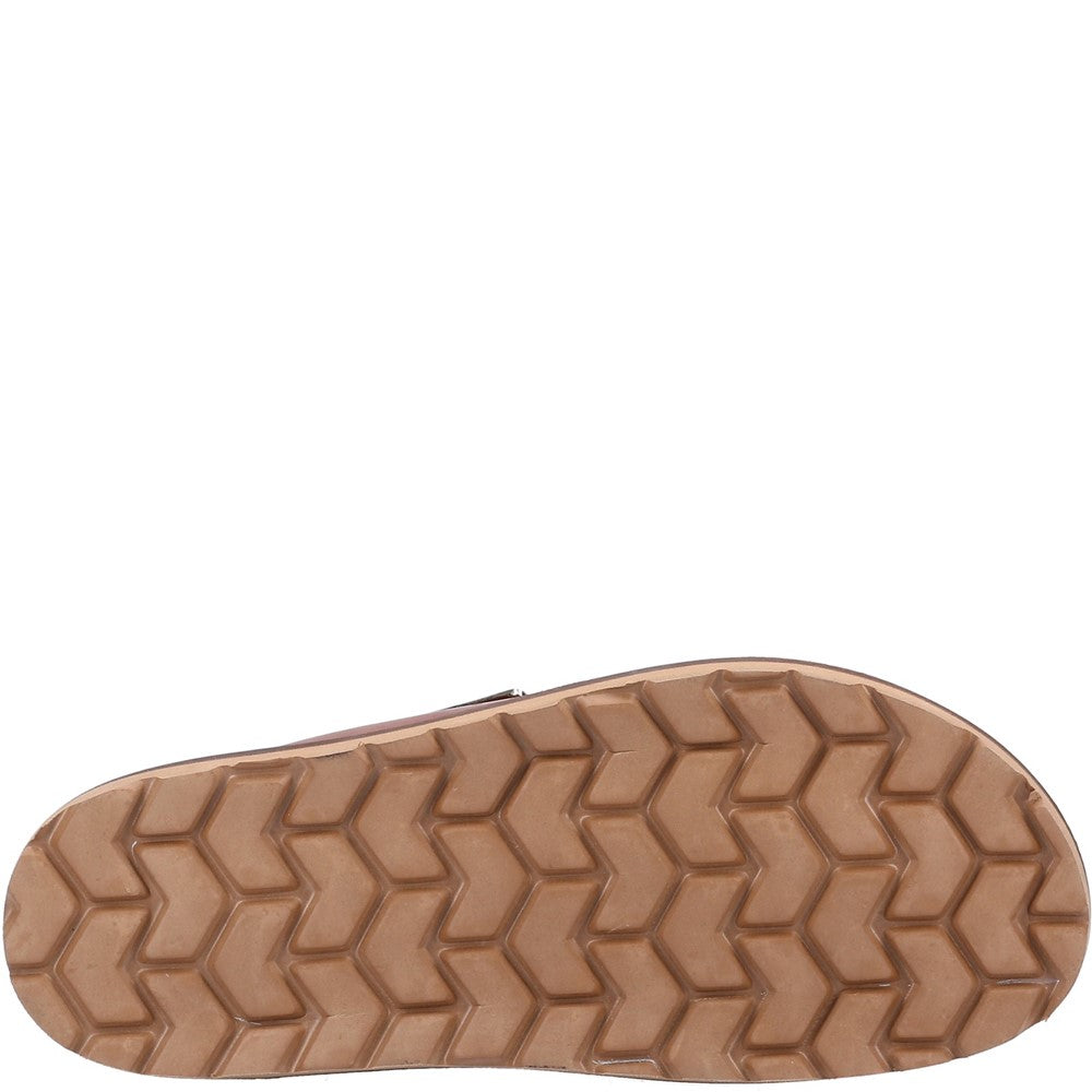 Sandal Ladies Summer Brown Hush Puppies Blakely Mule Sandal