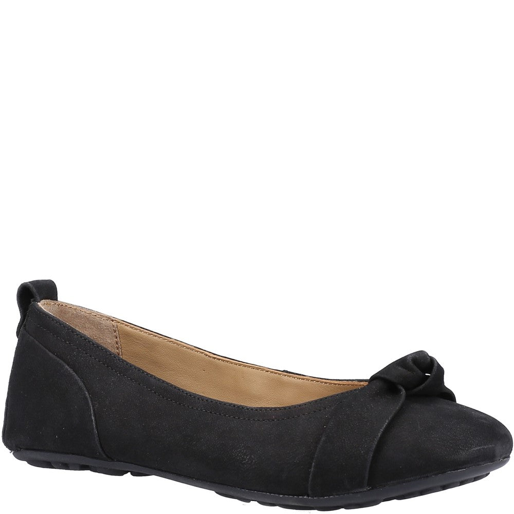 Ballerinas Black Hush Puppies Jada Knot Ballerina