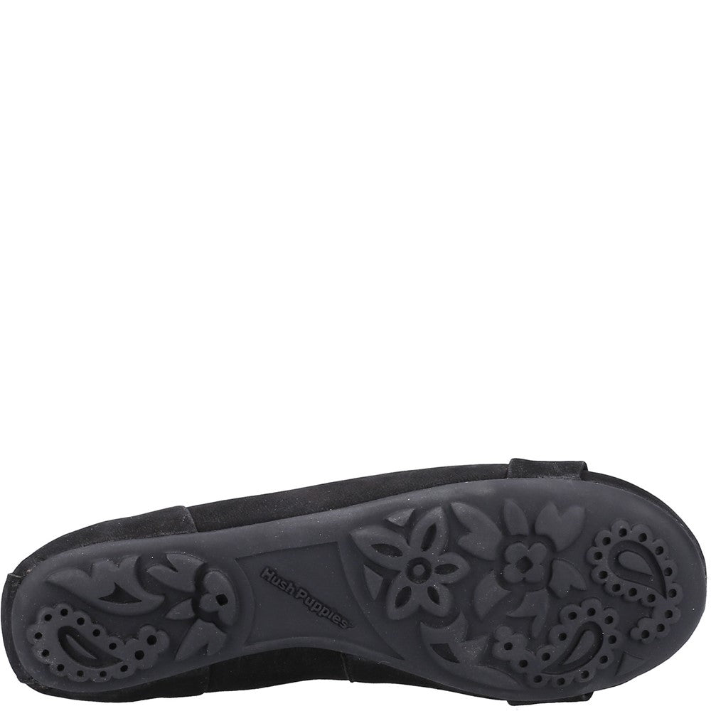 Ballerinas Black Hush Puppies Jada Knot Ballerina