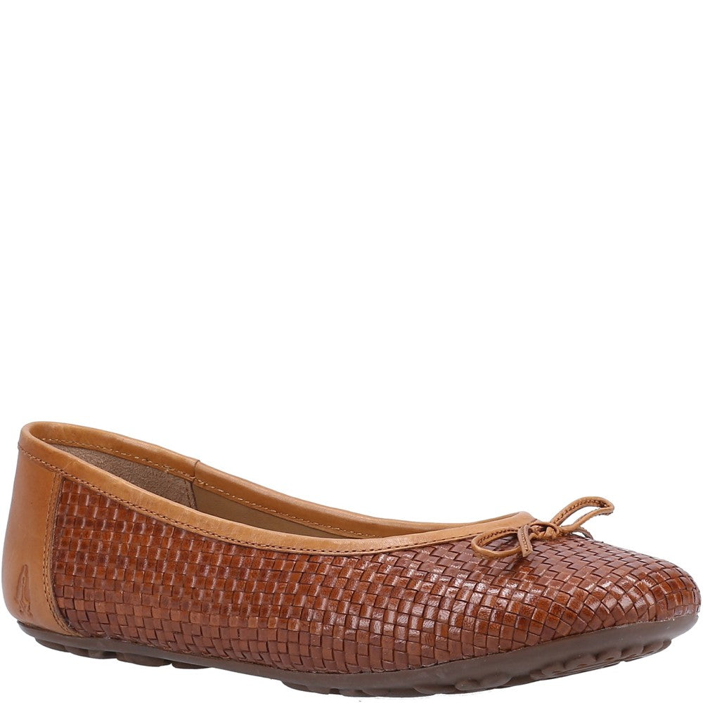 Ballerinas Tan Hush Puppies Janelle Woven Ballerina