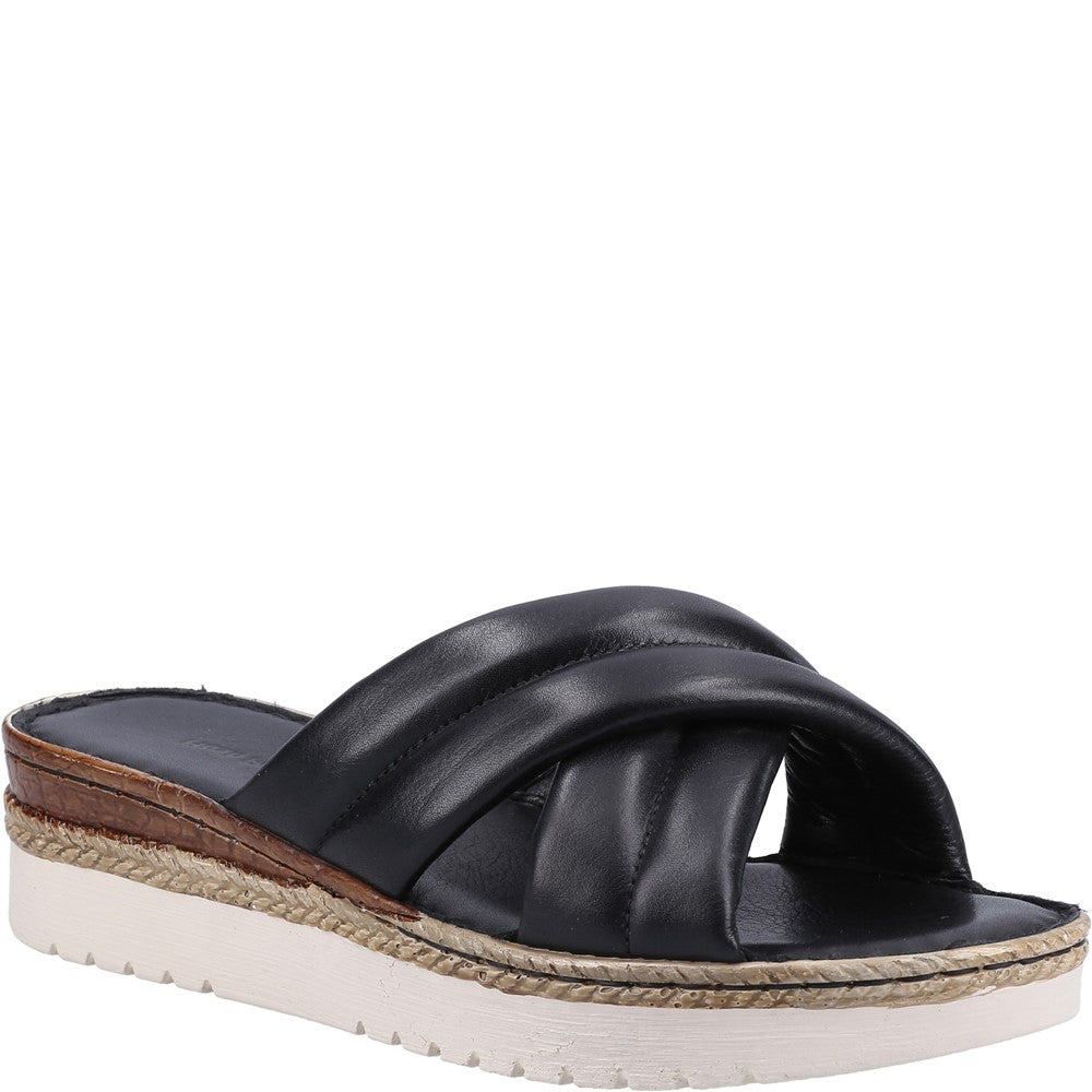 Sandal Ladies Summer Black Hush Puppies Samira Mule Sandal