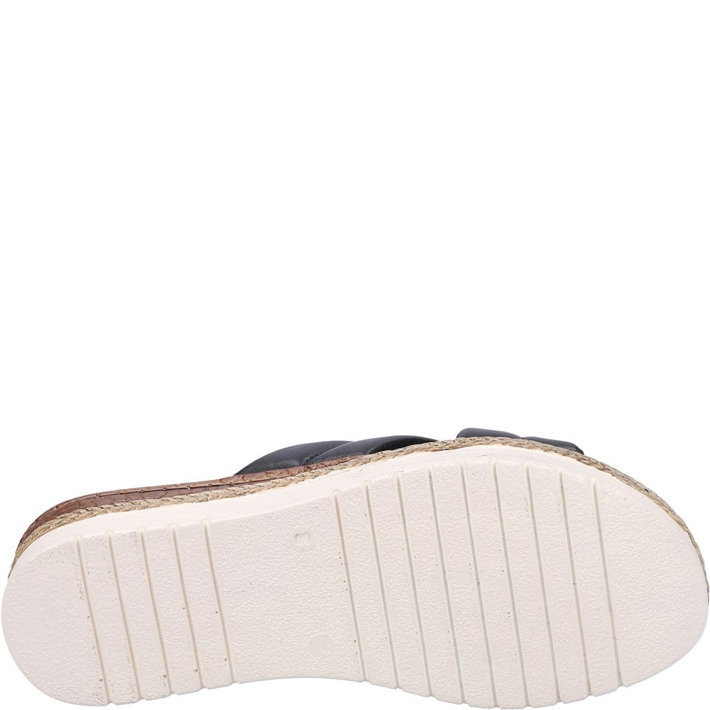 Sandal Ladies Summer Black Hush Puppies Samira Mule Sandal