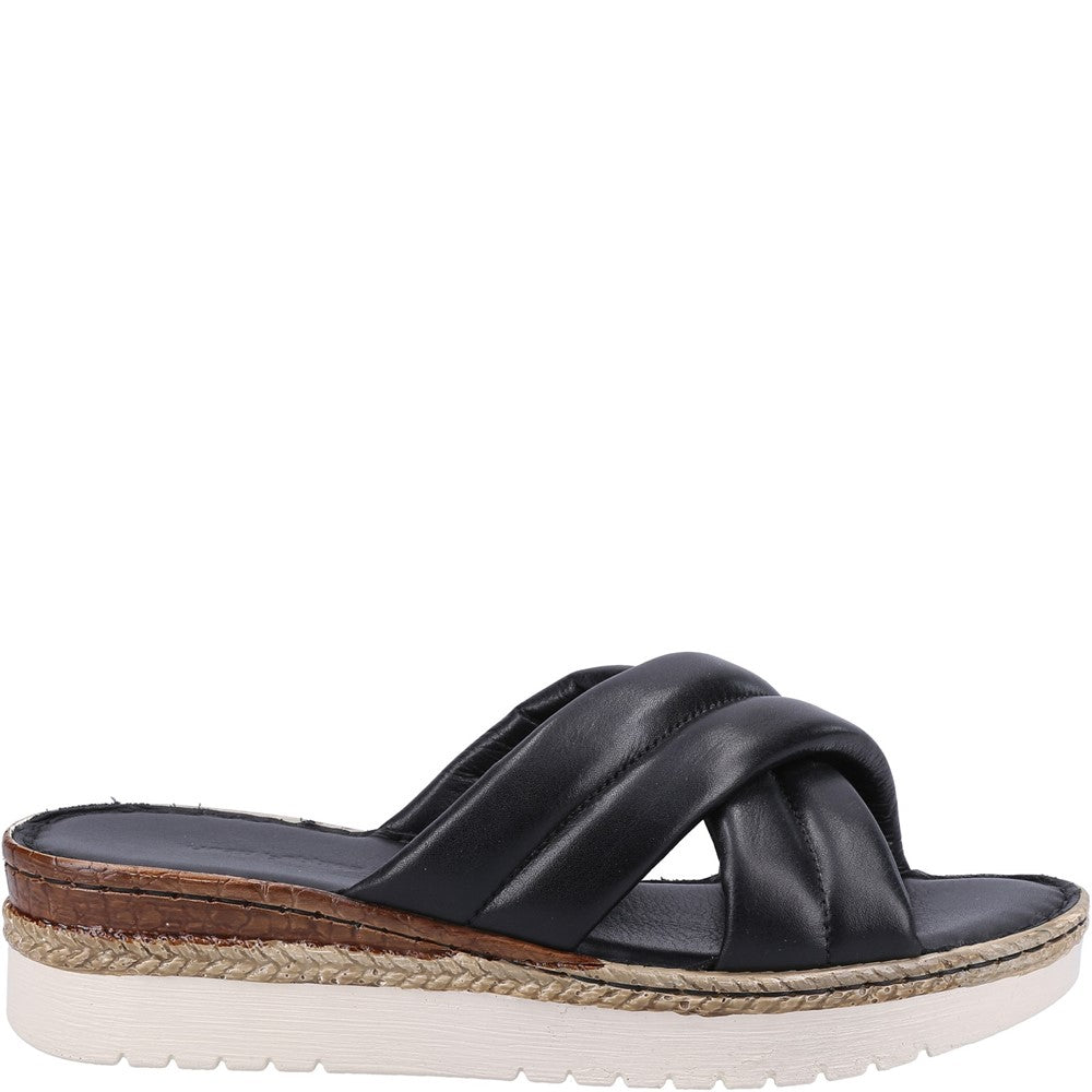 Sandal Ladies Summer Black Hush Puppies Samira Mule Sandal