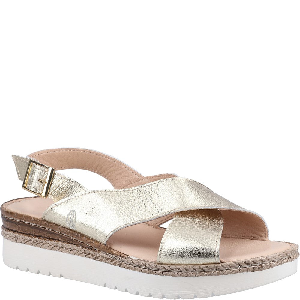 Sandal Ladies Summer Gold Hush Puppies Saphira Sandal