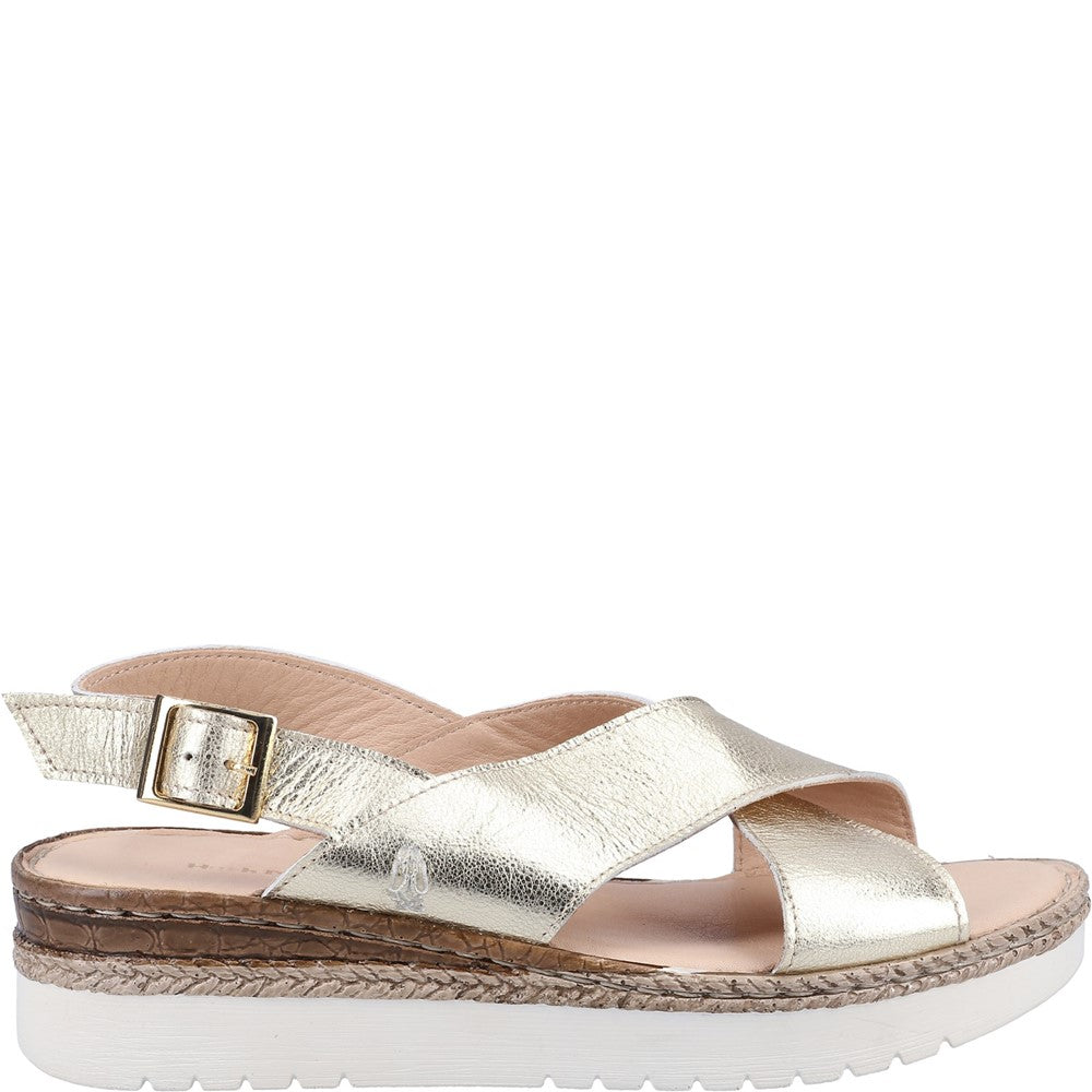 Sandal Ladies Summer Gold Hush Puppies Saphira Sandal