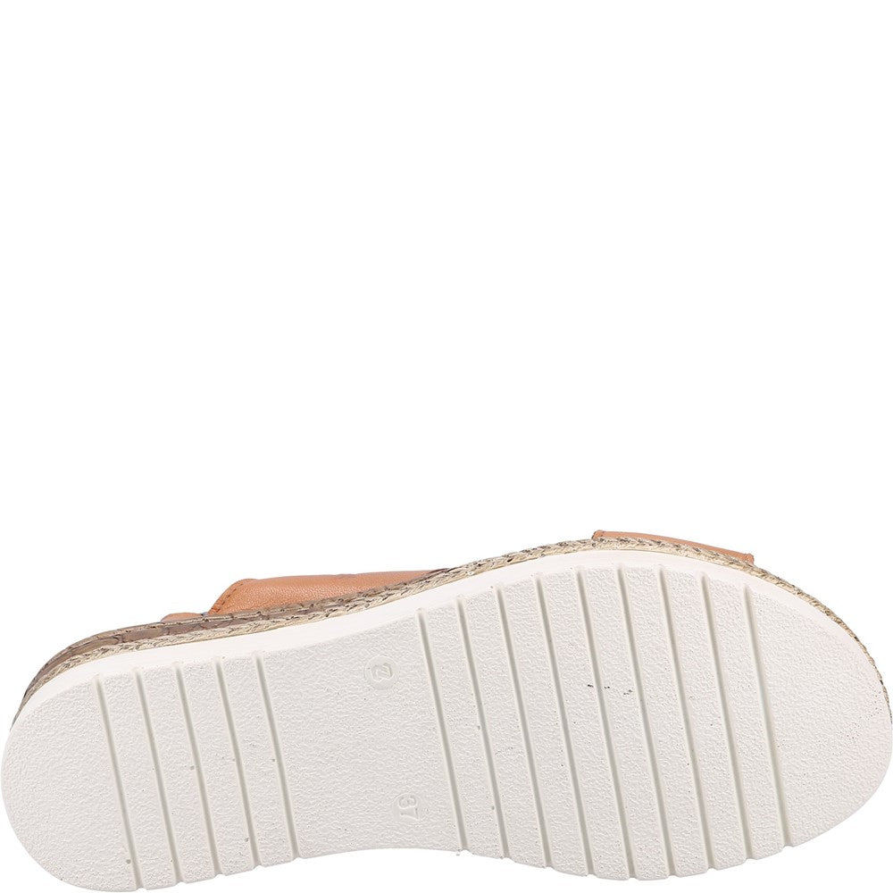 Sandal Ladies Summer Tan Hush Puppies Saphira Sandal