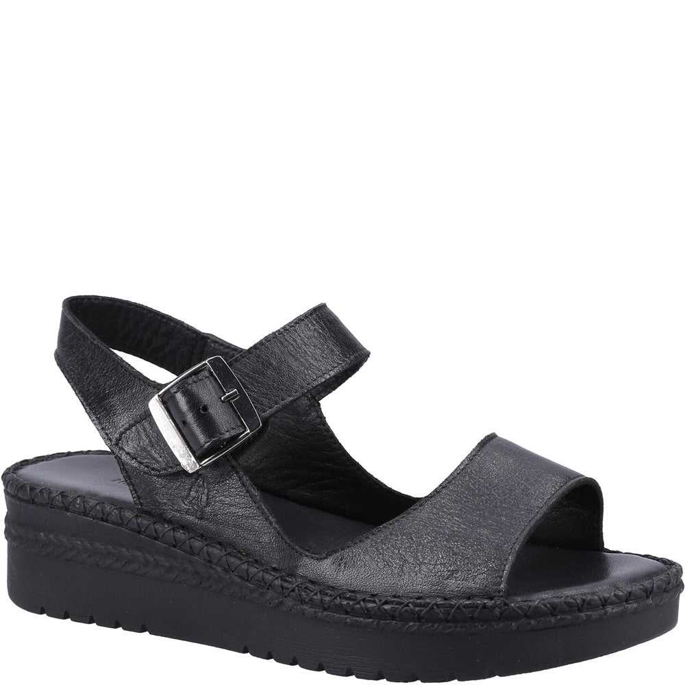 Sandal Ladies Summer Black Hush Puppies Stacey Sandal