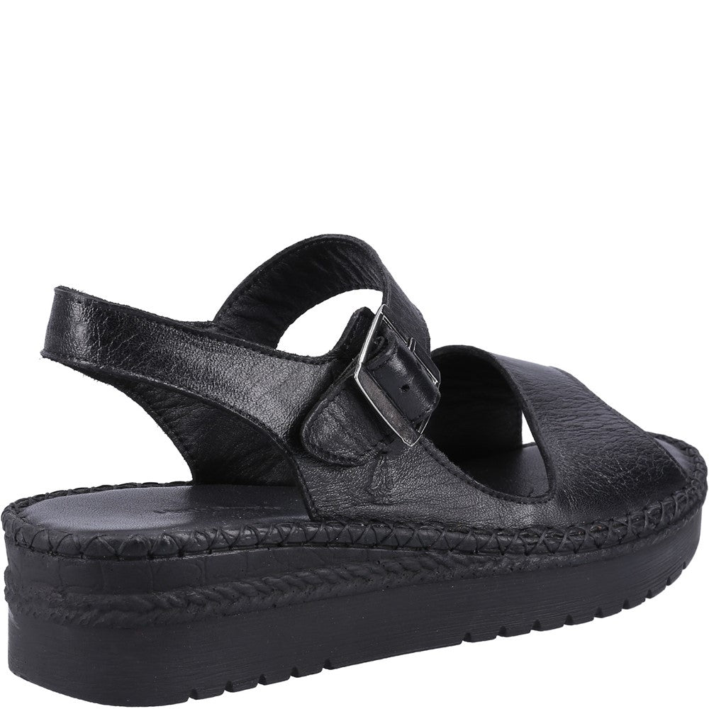 Sandal Ladies Summer Black Hush Puppies Stacey Sandal