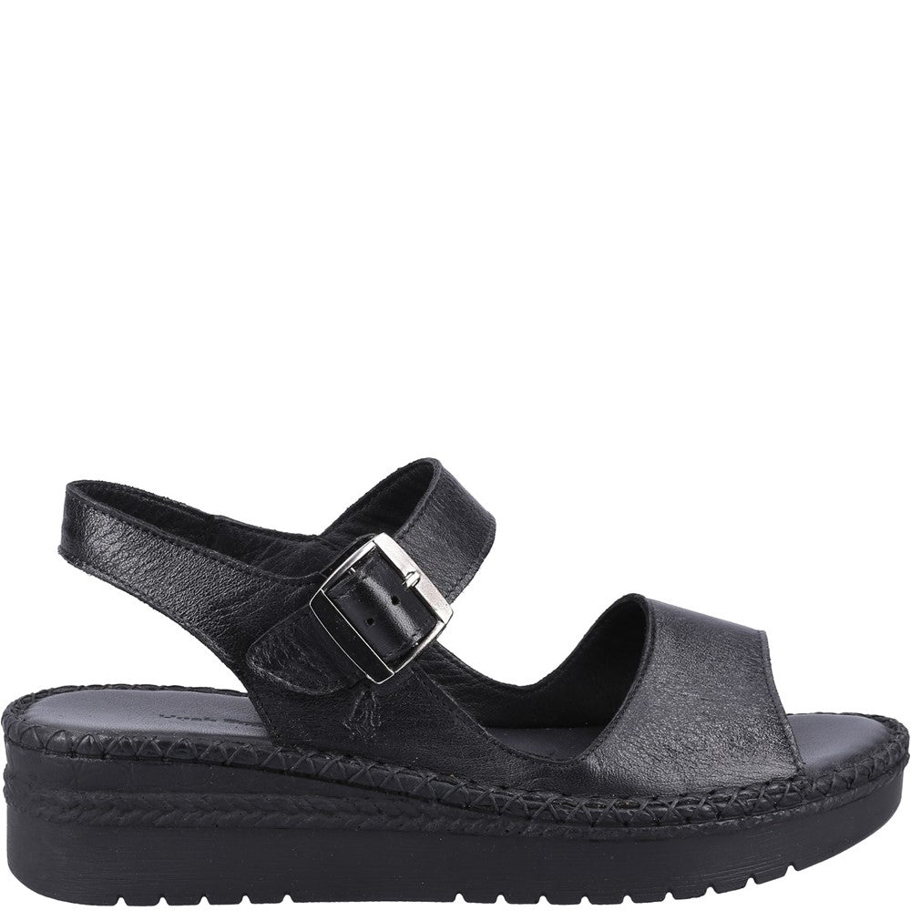 Sandal Ladies Summer Black Hush Puppies Stacey Sandal