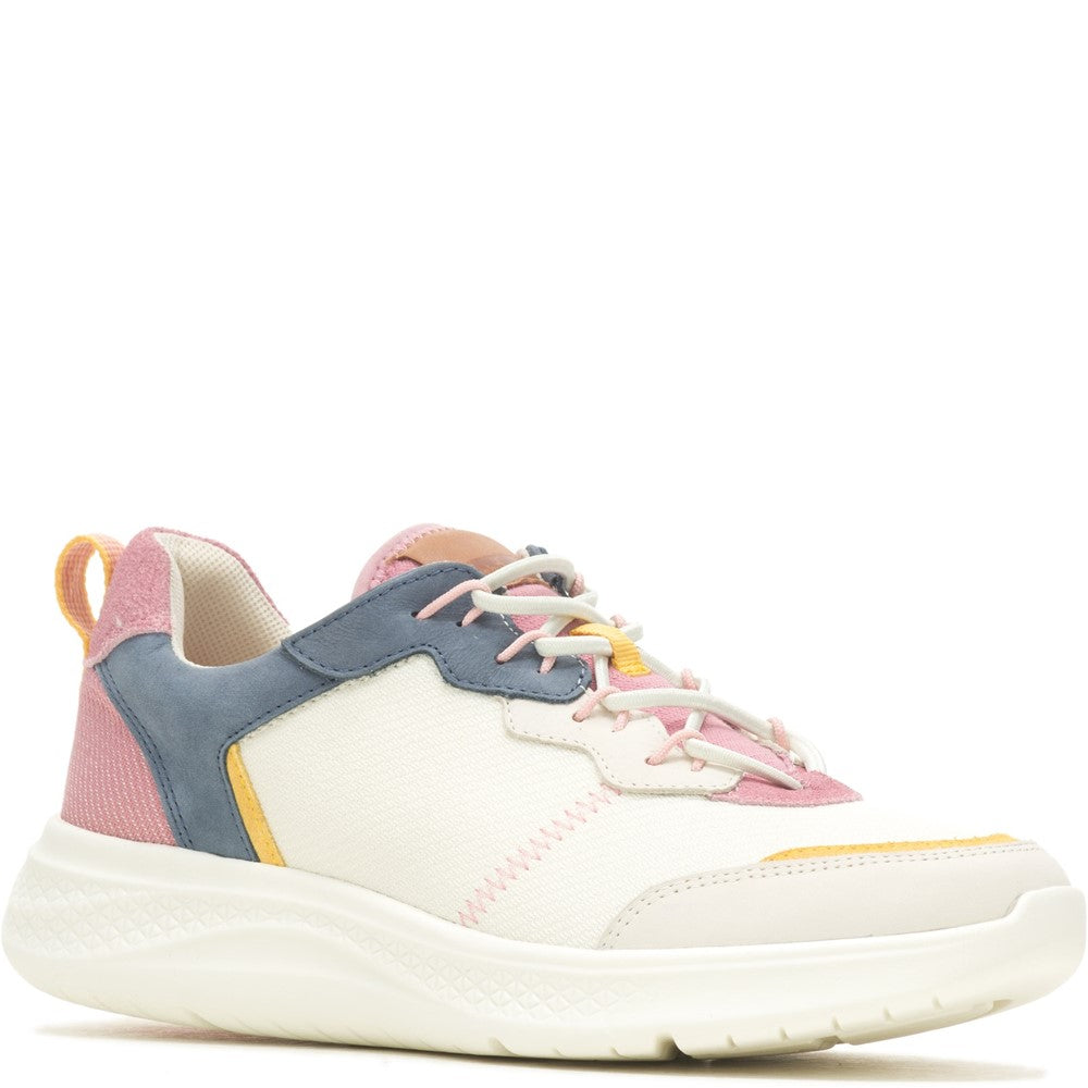 Ladies Sports Navy/Pink Hush Puppies Elevate Bungee Lace