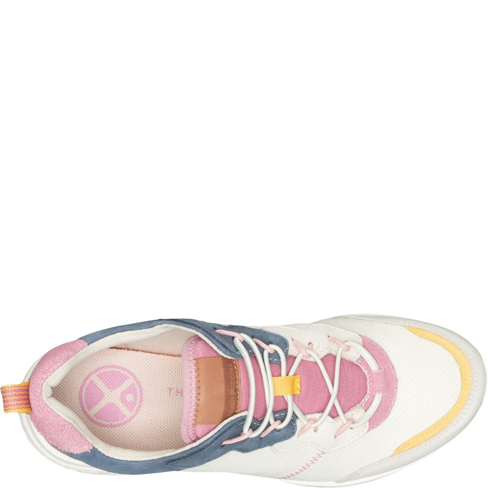 Ladies Sports Navy/Pink Hush Puppies Elevate Bungee Lace