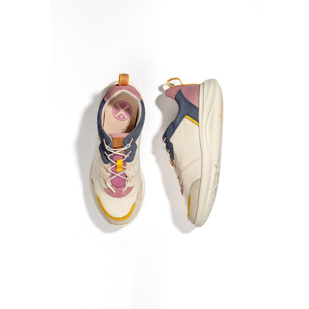 Ladies Sports Navy/Pink Hush Puppies Elevate Bungee Lace