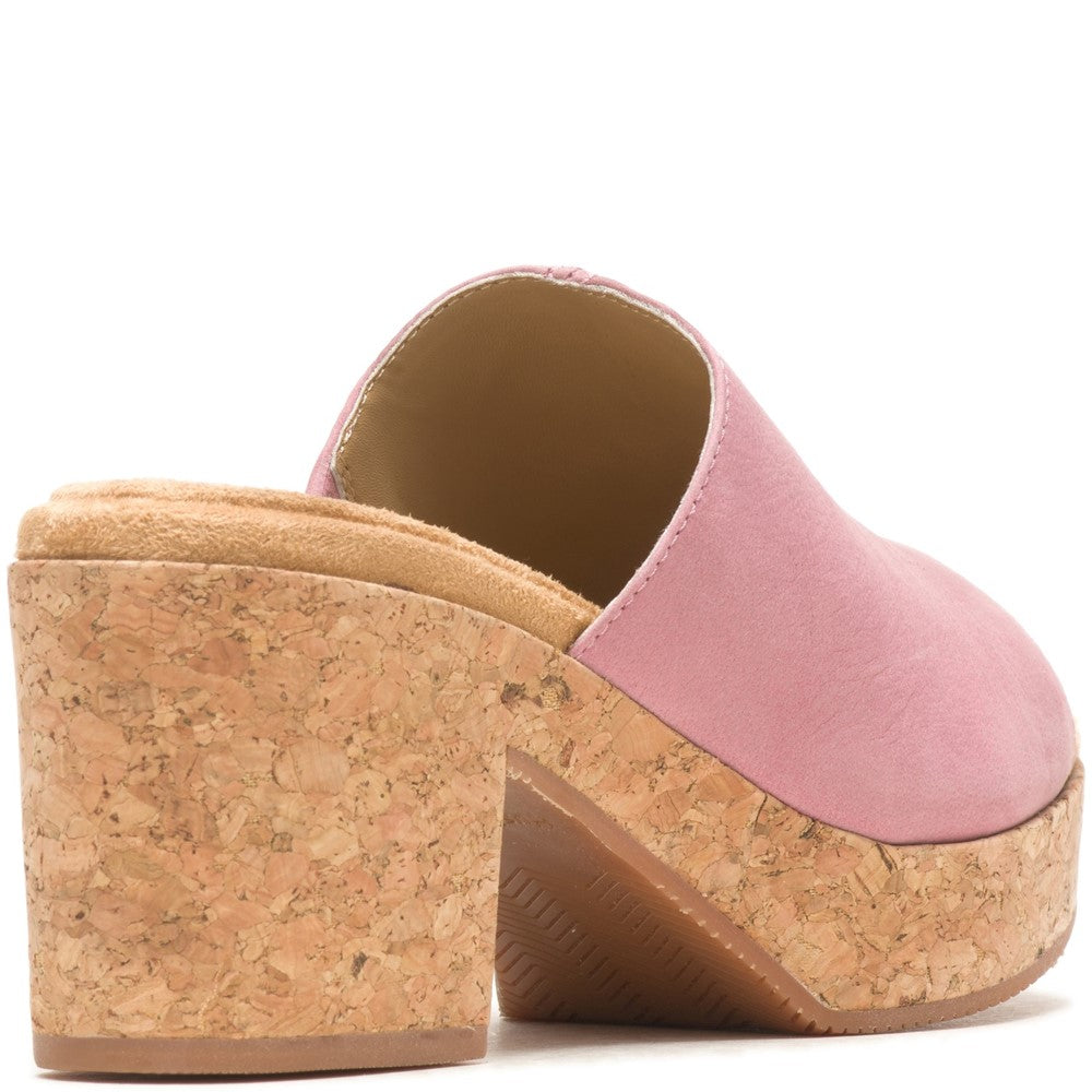 Ladies Heeled Sandals Blush Hush Puppies Poppy Slide