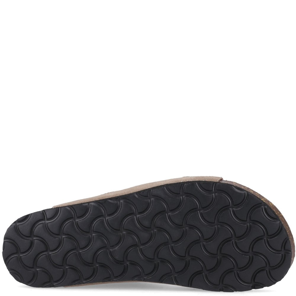 Sandal Mens Summer Taupe Hush Puppies Nash Slider