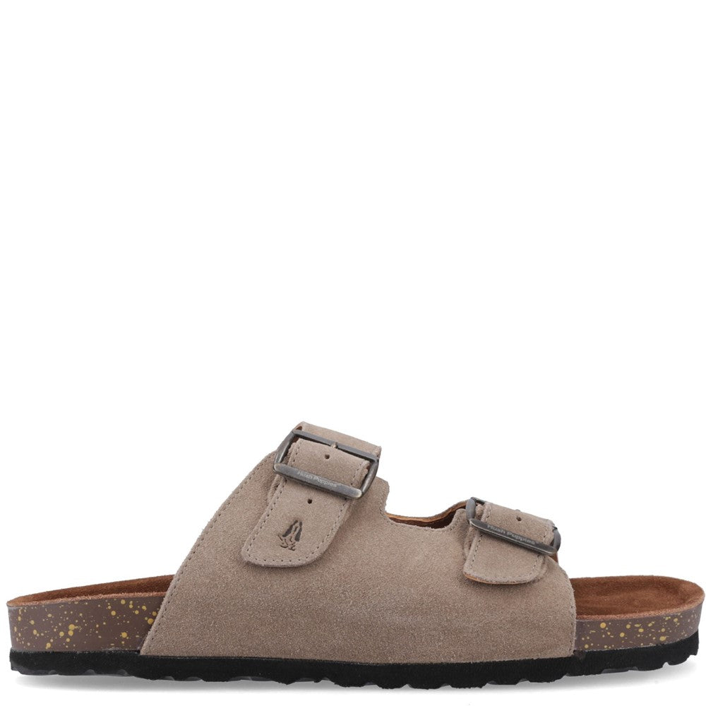 Sandal Mens Summer Taupe Hush Puppies Nash Slider