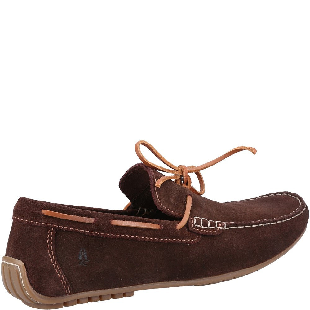 Slip On Mens Summer Brown Hush Puppies Reuben Boat Shoe