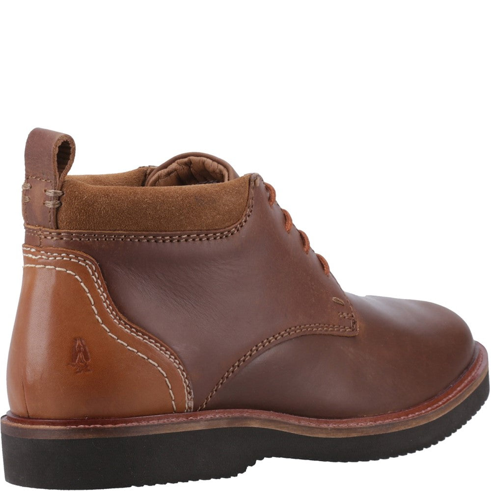 Mens Boots Brown Hush Puppies Wesley Chukka