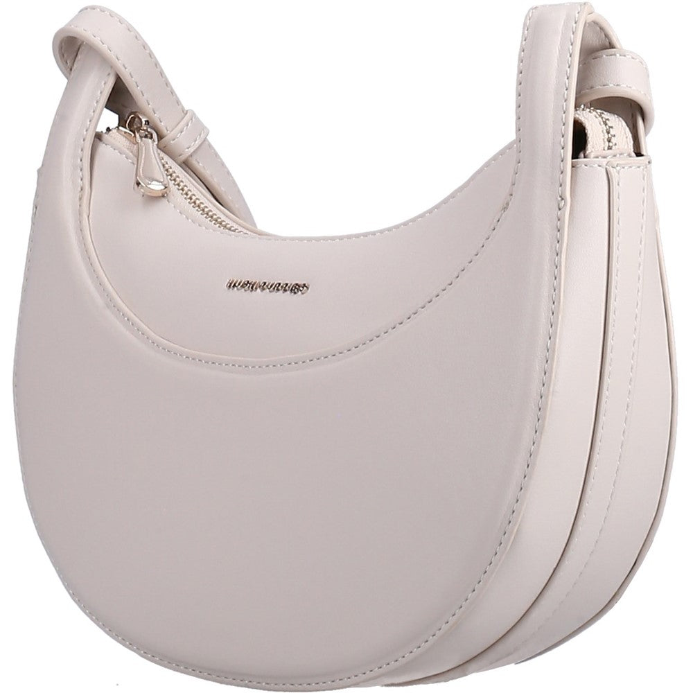Brief/Shoulder Bags Beige Hush Puppies Crescent Sling