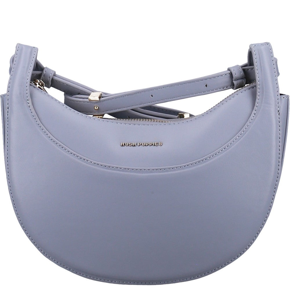 Brief/Shoulder Bags Light Blue Hush Puppies Crescent Sling