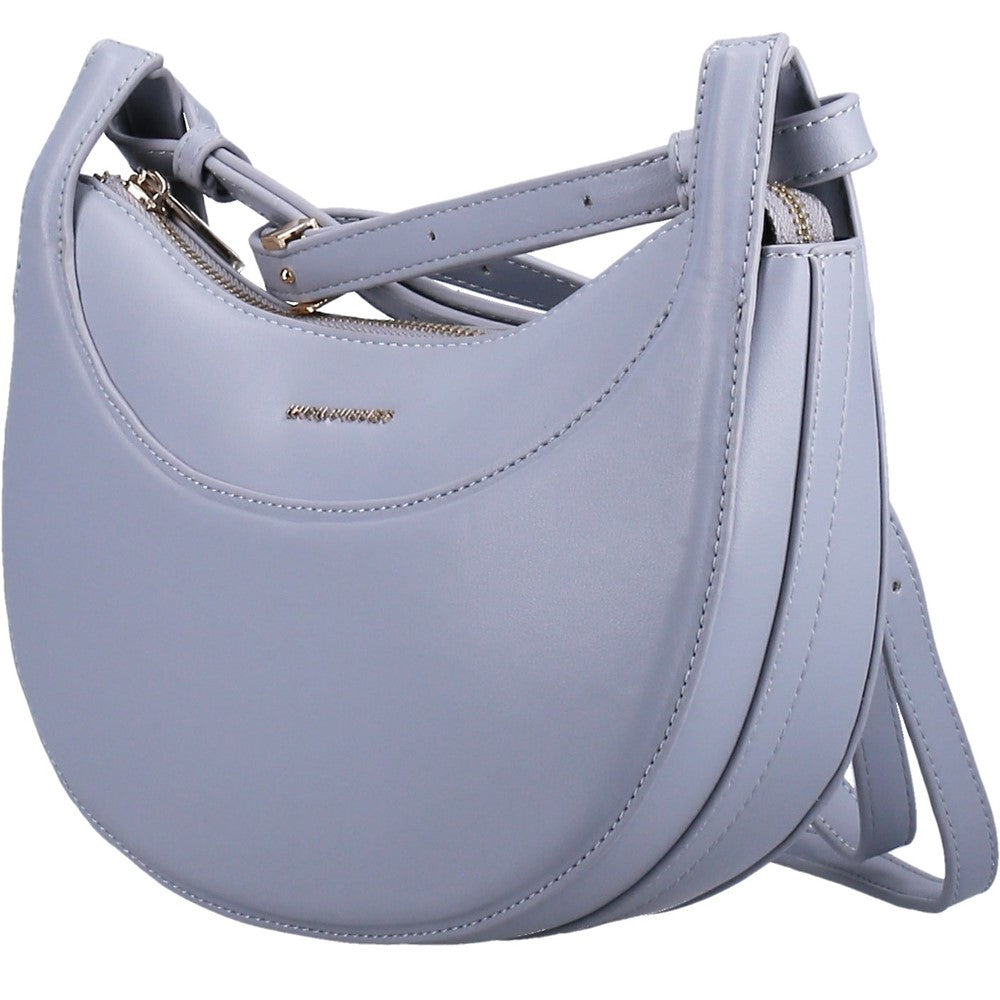 Brief/Shoulder Bags Light Blue Hush Puppies Crescent Sling