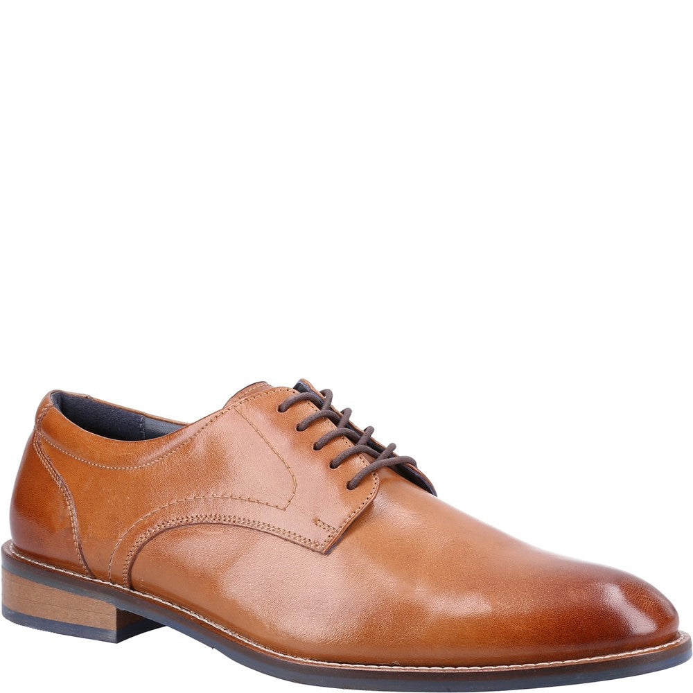 Mens Formal Lace Up Shoes Tan Hush Puppies Damien Lace Up Shoe