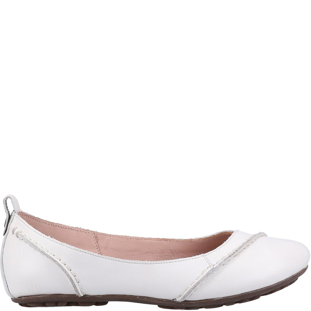 Ballerinas White Hush Puppies Janessa Ballerina