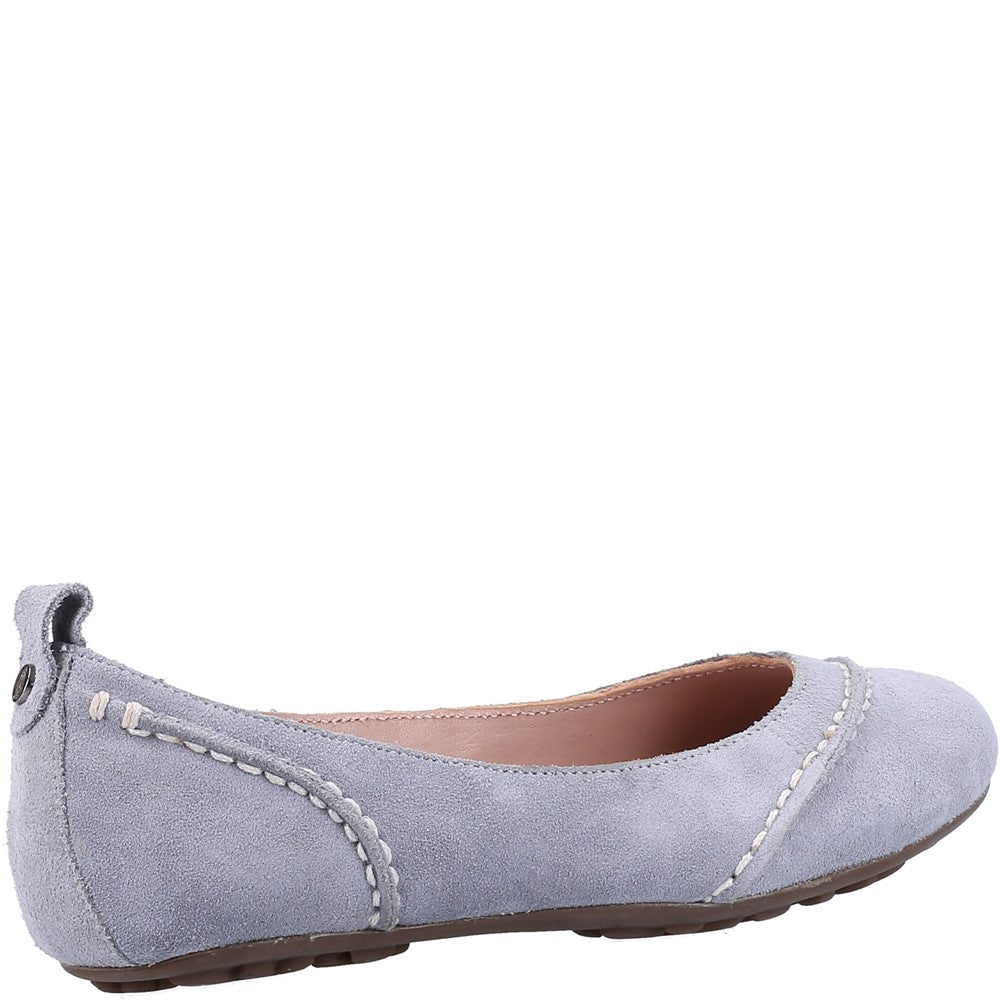 Ballerinas Light Blue Hush Puppies Janessa Ballerina