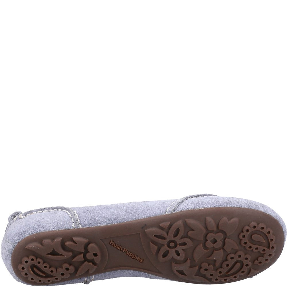Ballerinas Light Blue Hush Puppies Janessa Ballerina