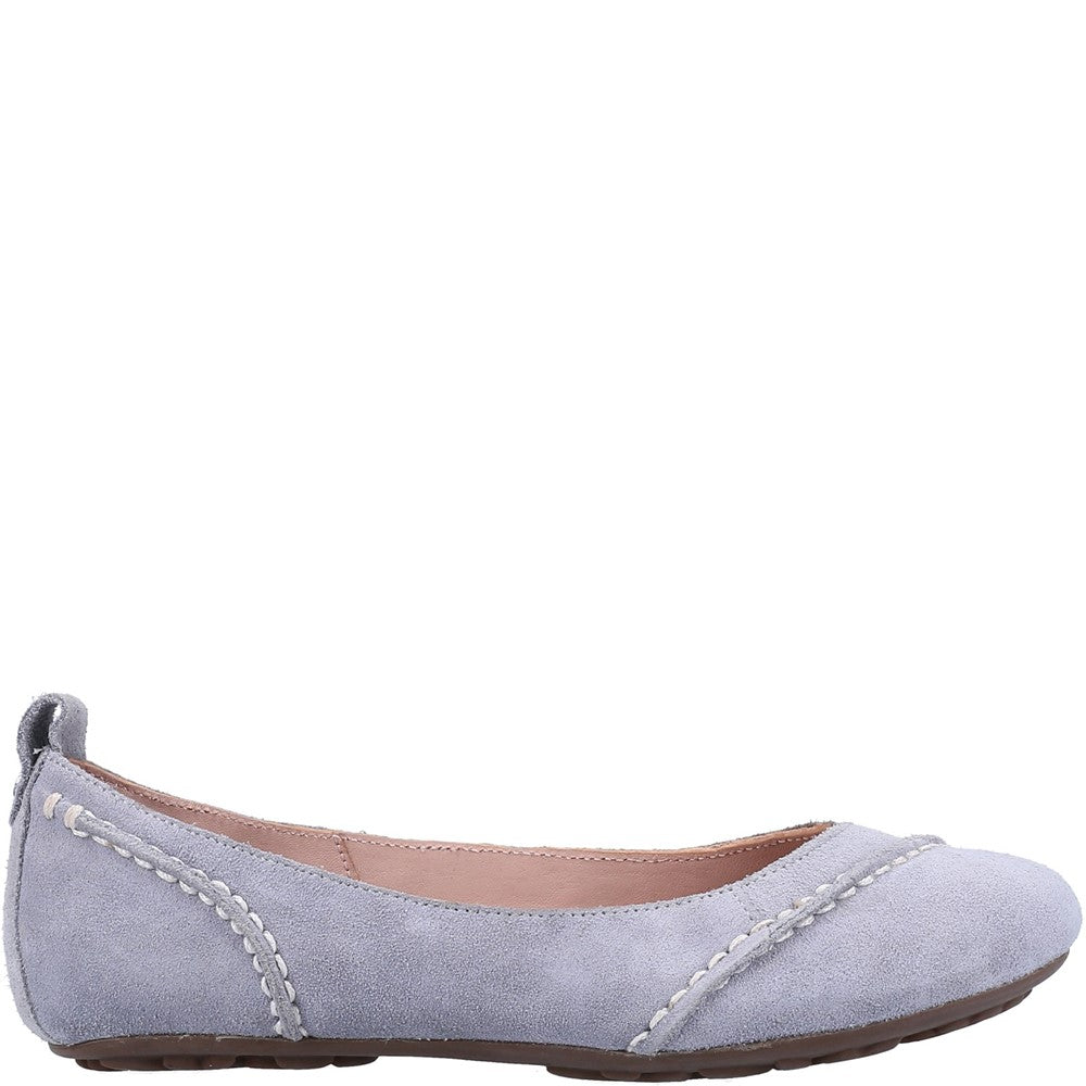 Ballerinas Light Blue Hush Puppies Janessa Ballerina