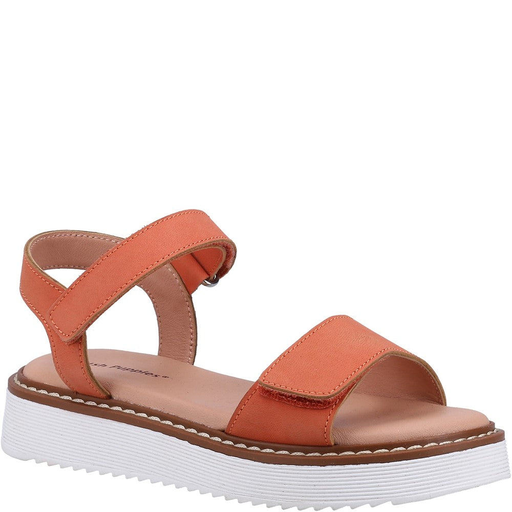 GIRLS SUMMER Orange Hush Puppies Mini Cassie Shoe