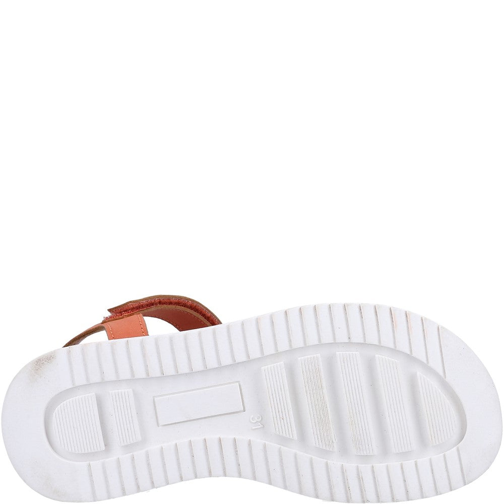 GIRLS SUMMER Orange Hush Puppies Mini Cassie Shoe
