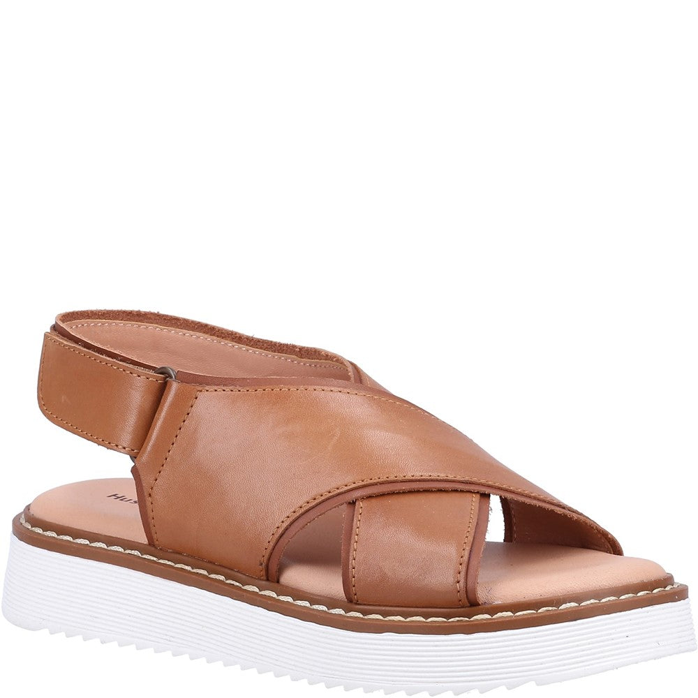 GIRLS SUMMER Tan Hush Puppies Mini Clarissa Shoe