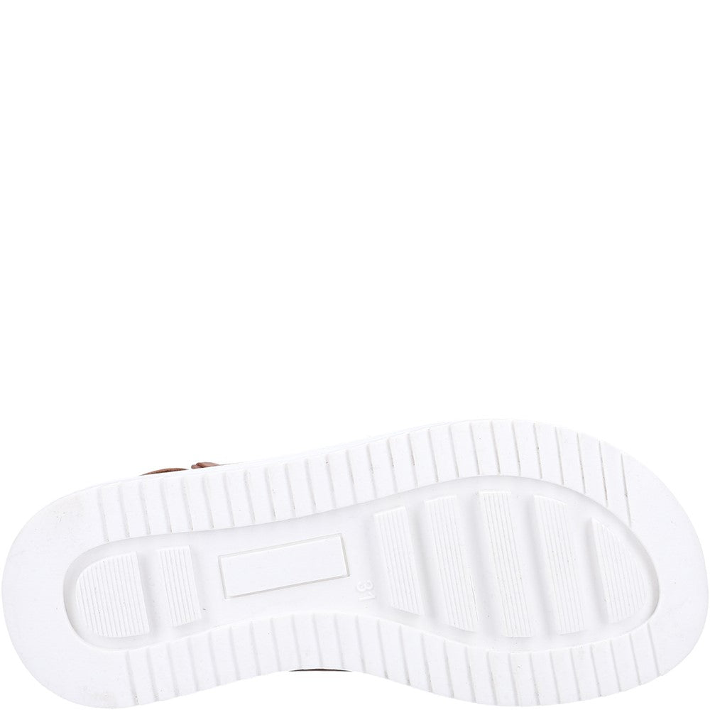GIRLS SUMMER Tan Hush Puppies Mini Clarissa Shoe