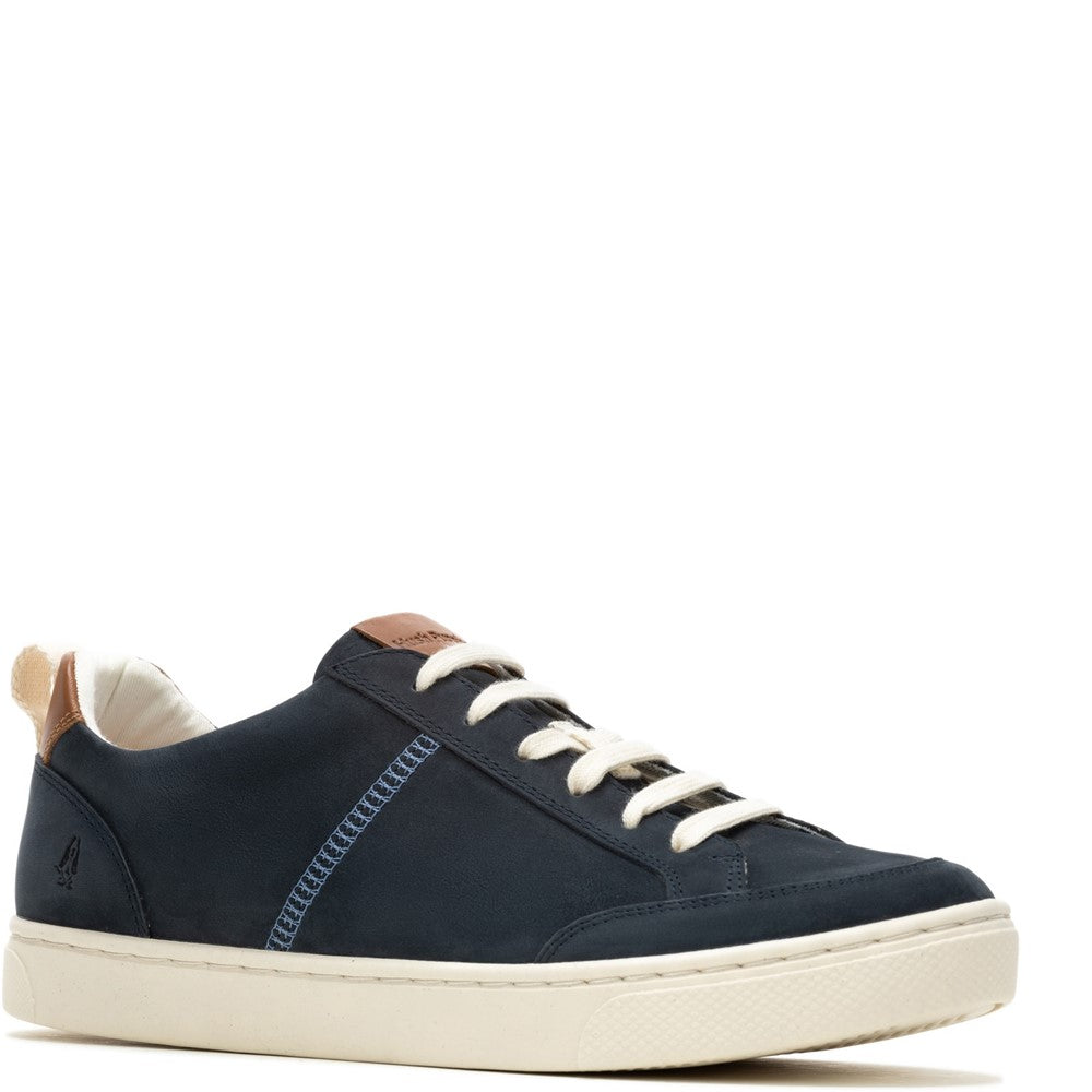 Mens Sports Navy Hush Puppies The Good Low Top Shoe