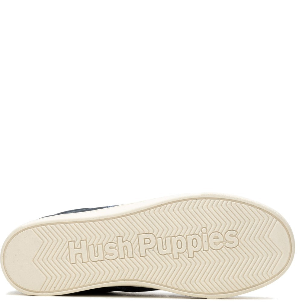 Mens Sports Navy Hush Puppies The Good Low Top Shoe