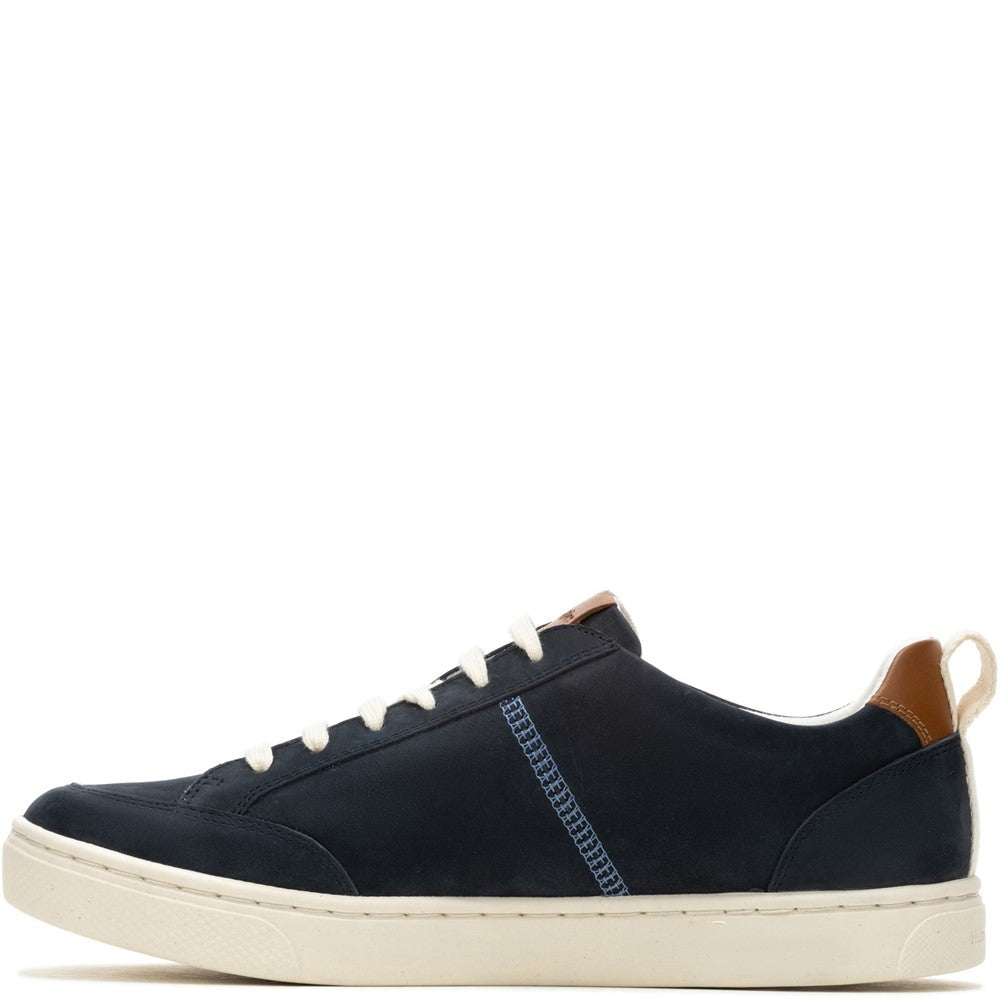 Mens Sports Navy Hush Puppies The Good Low Top Shoe
