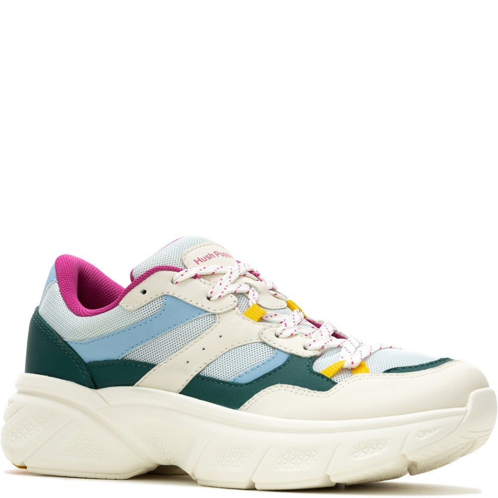 Ladies Sports Teal Hush Puppies Movement Shoe