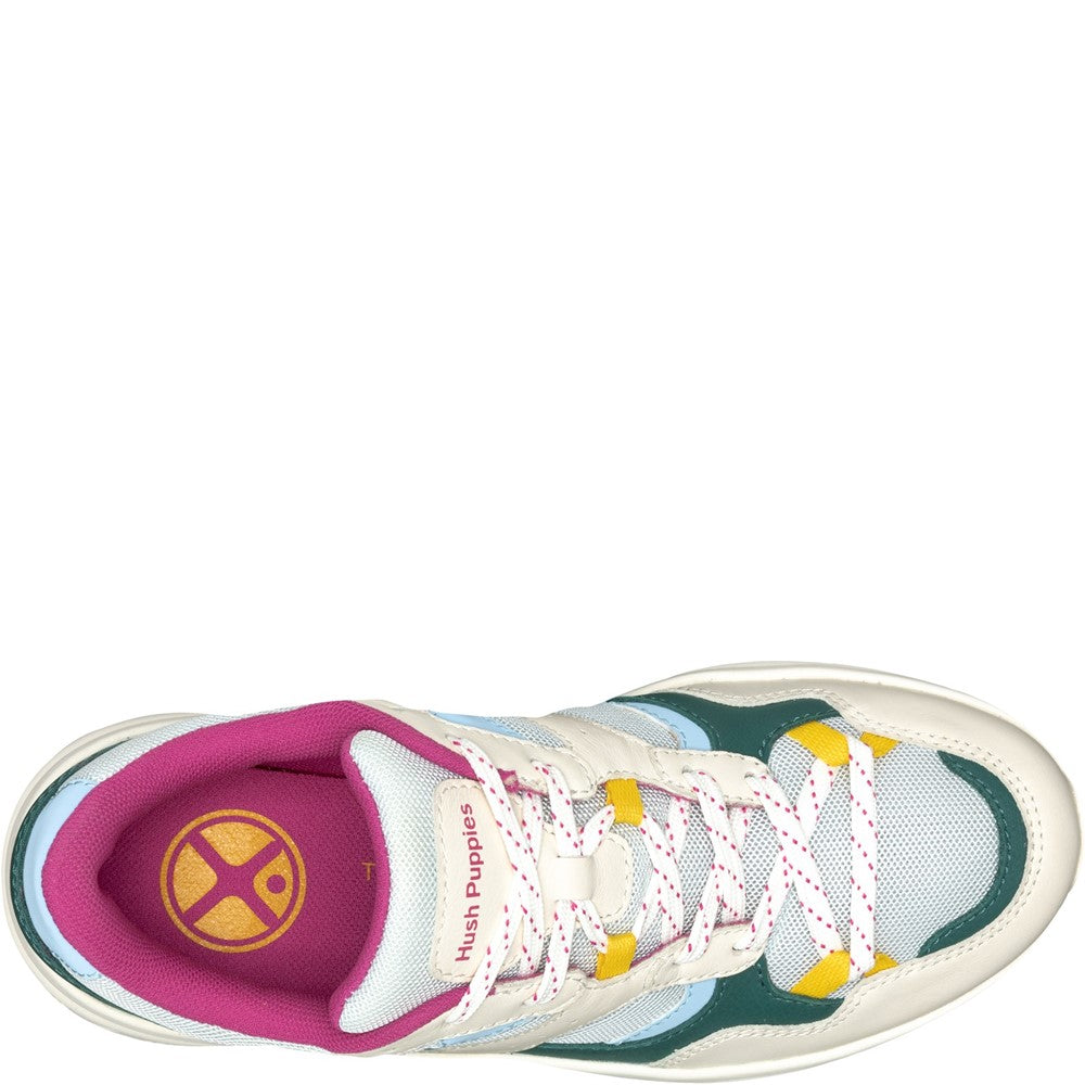Ladies Sports Teal Hush Puppies Movement Shoe