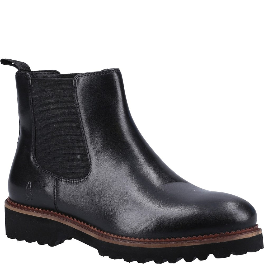Ladies Ankle Boots Black Hush Puppies Gwyneth Chelsea Boot