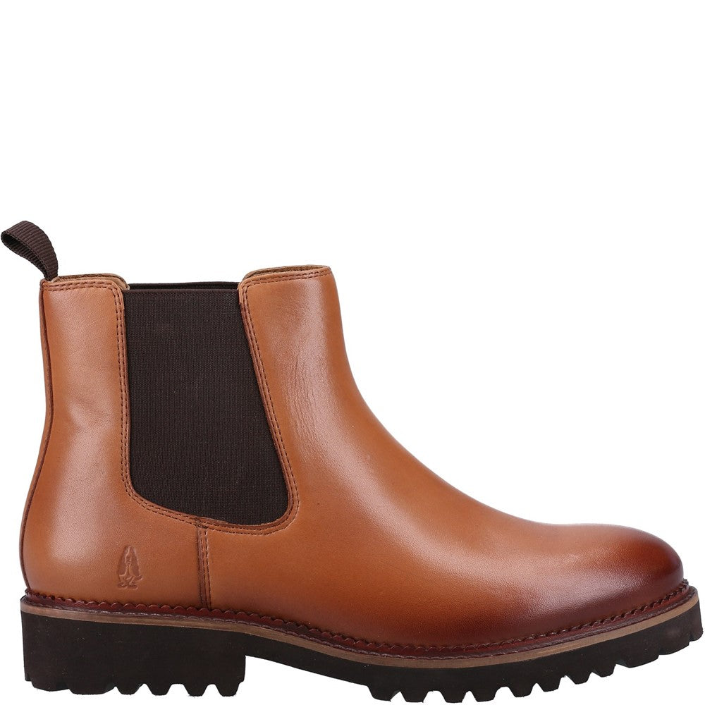 Ladies Ankle Boots Tan Hush Puppies Gwyneth Chelsea Boot