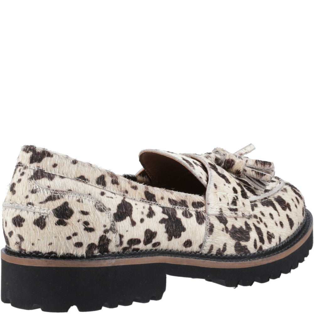 Slip On Ladies Shoes Animal Hush Puppies Ginny Loafer